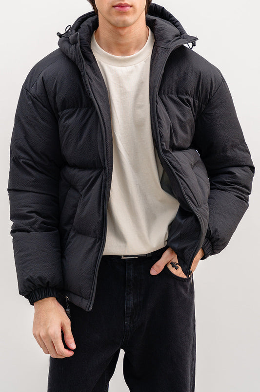 Sheppey Puffer Black Jacket